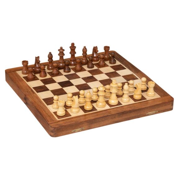 Juego de ajedrez de madera 2