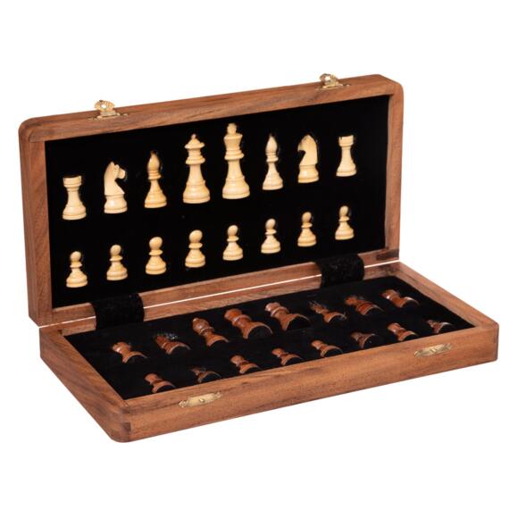 Schachspiel aus Holz 3