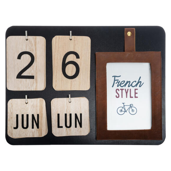 Eeuwigdurende kalender French (in het frans) Bruin 127