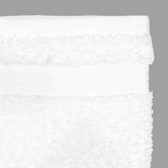 Lot de 2 gants de toilette Vita Blanc 2