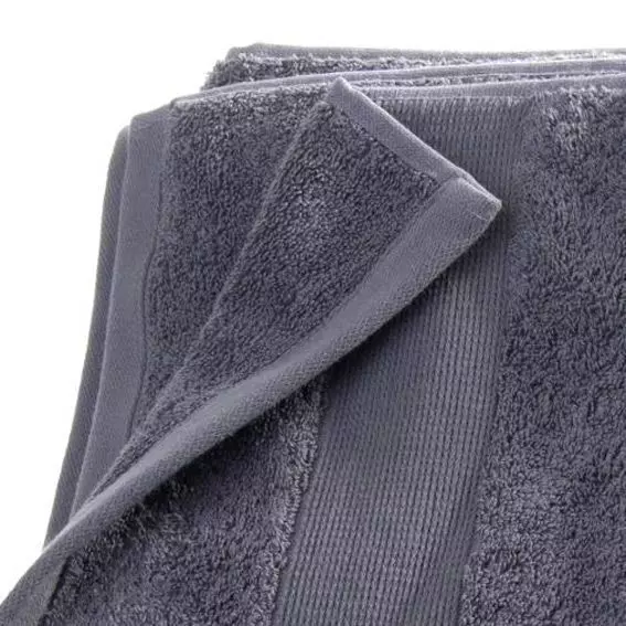 Serviette de bain (100 x 150 cm) Vita Gris anthracite 2