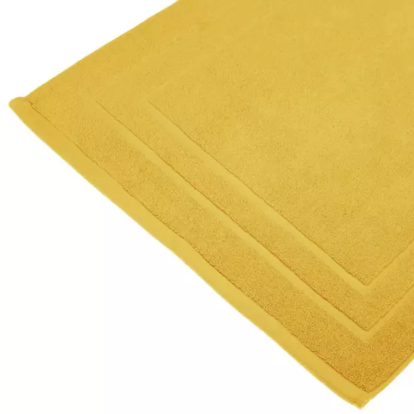 Tapis de bain Krista Jaune ocre 2