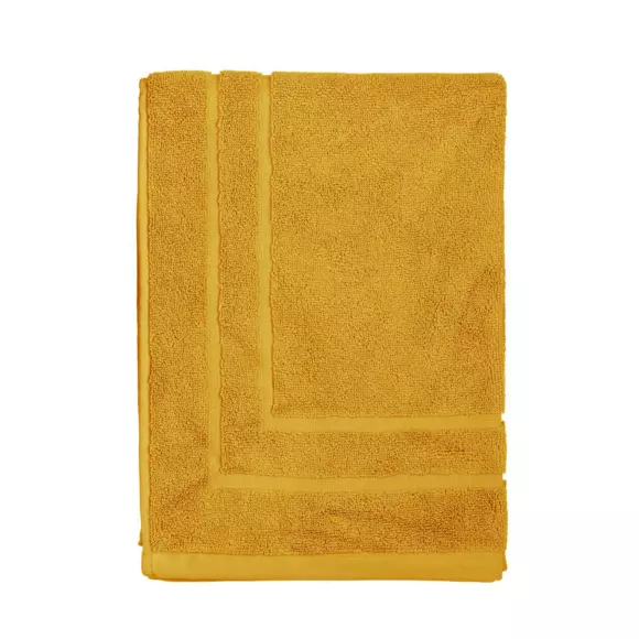 Tapis de bain Krista Jaune ocre 3