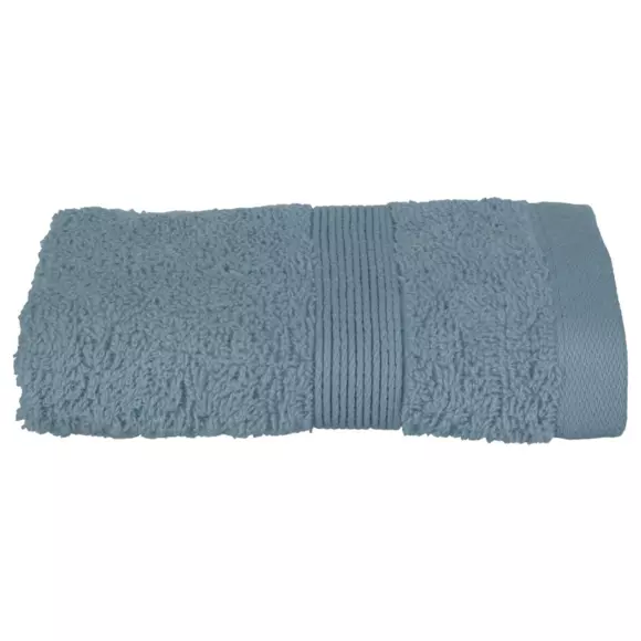 Serviette de bain (30 x 50 cm) Krista Bleu orage 2