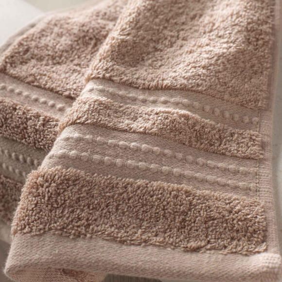 Asciugamano bagno (50 x 90 cm) Excellence Tortora 2