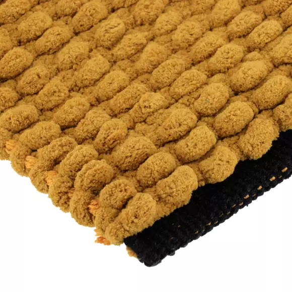 Tapis de bain (75 cm) Black Line Jaune ocre / noir 2