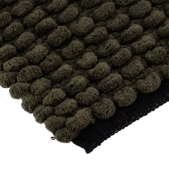 Tapis de bain (75 cm) Black Line Vert kaki / noir 2