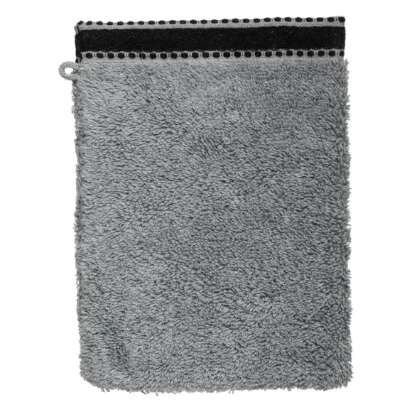 Lot de 2 gants de toilette Joia Gris foncé 3