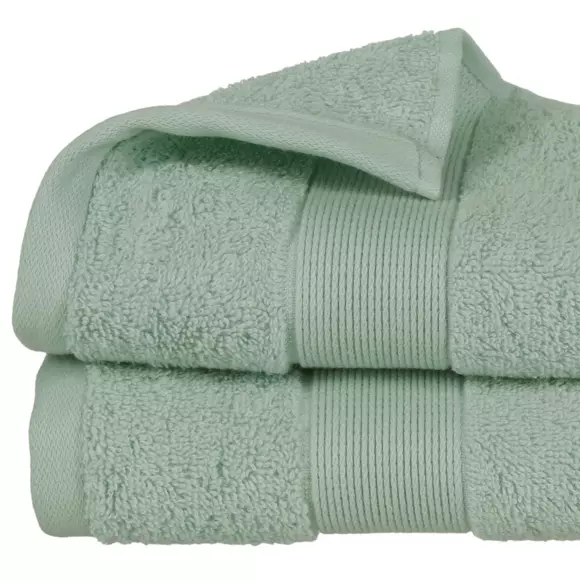 Serviette de bain (50 x 90 cm) Krista Vert celadon 3