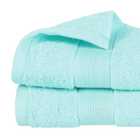Serviette de bain (100 x 150 cm) Vita Bleu ciel 2