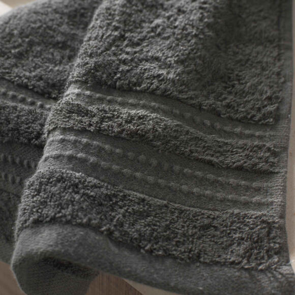 Asciugamano bagno (90 x 150 cm) Excellence Grigio antracite 2