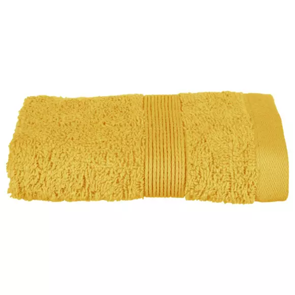 Serviette de bain (30 x 50 cm) Krista Jaune ocre 2