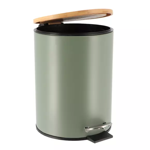 Treteimer mit Absenkautomatik  Timeless Khaki 2