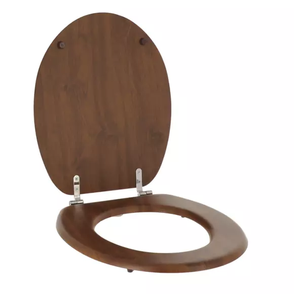 Abattant WC imitation Bois Marron 2