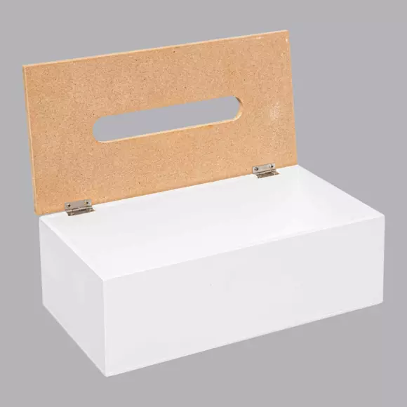 Papiertuchbox Modern Weiß 3