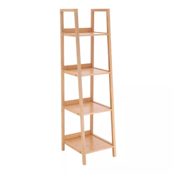 Meuble colonne 4 étagères Anako Naturel 2