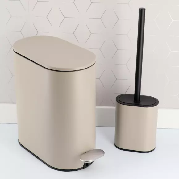 Escobillero WC con cabeza plana Black Line Cadena/Negro 2