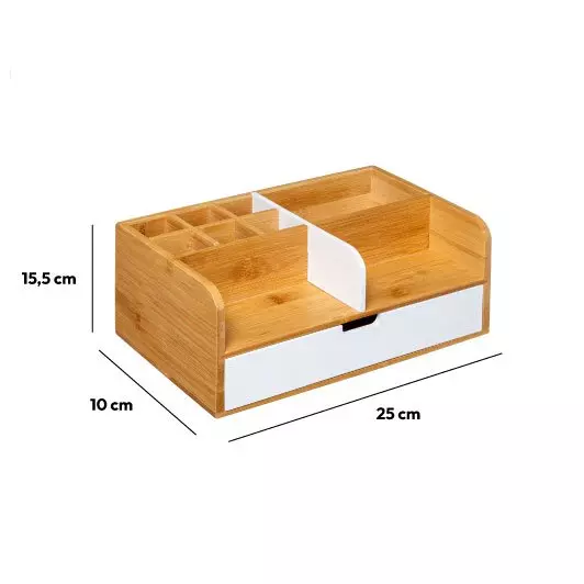 Organizador de 1 cajón Modern Blanco 7