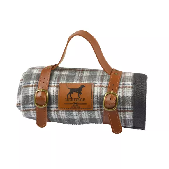 Manta Heritage para perros y gatos L100 cm Gris 2