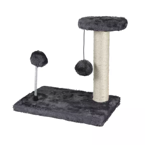 Arbre à chaton avec jouets Anthracite 2