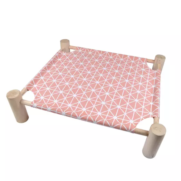 Hamac pour chat Boho Cat Rose 2