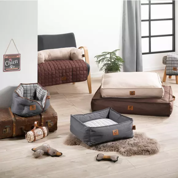 Matelas pour chat et chien Héritage L100 cm Ecru 2