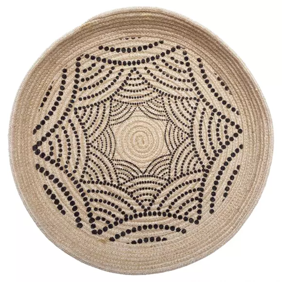 Set van 2 decoratieve wanddecoraties Panier Beige 2