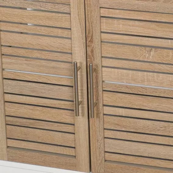 Meuble dessous lavabo Stockholm Bois 2