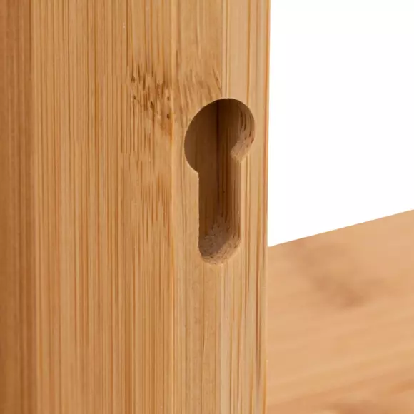Juego de 3 estantes Fixy Bamboo Cubos 3