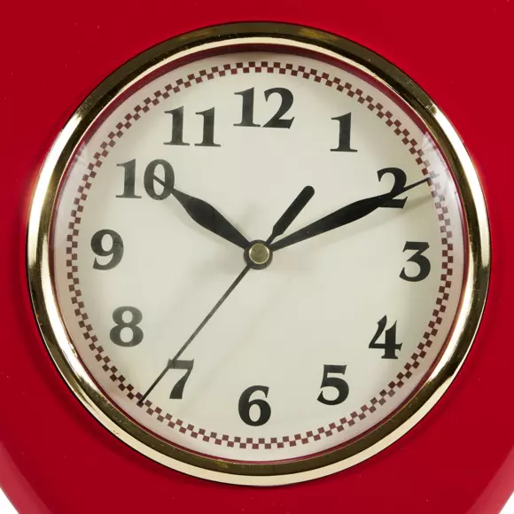 Reloj de pared Pomme Rojo 2