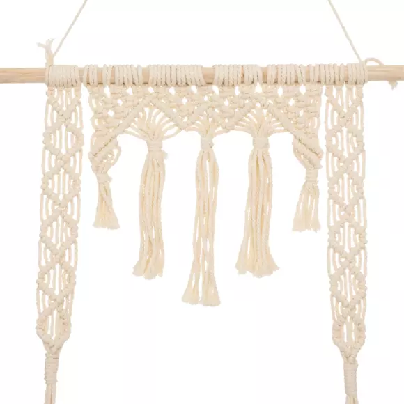 Estantería de macramé natural 2