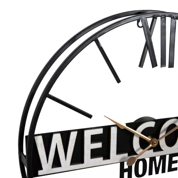Horloge Welcome Noire 2