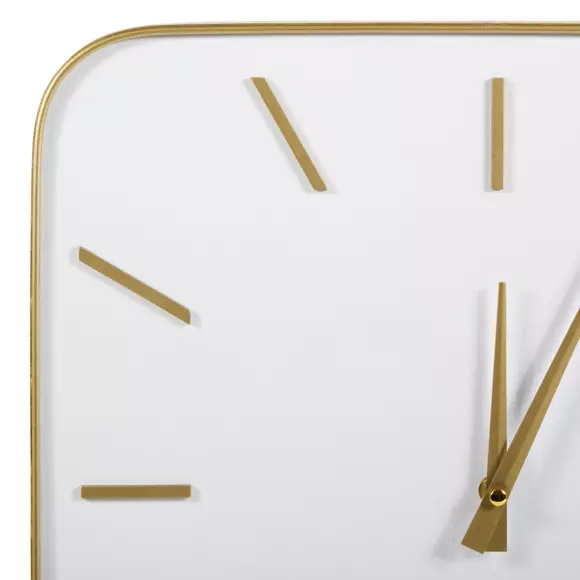 Reloj de pared metal Milan Oro 2