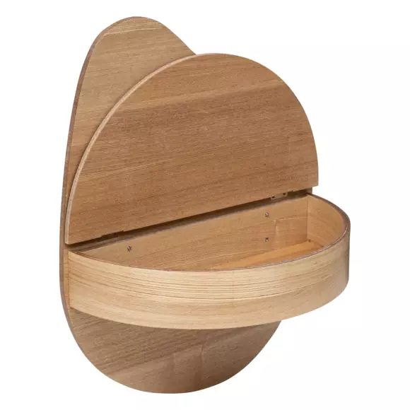 Estante de pared de madera Giuseppe Beige 3