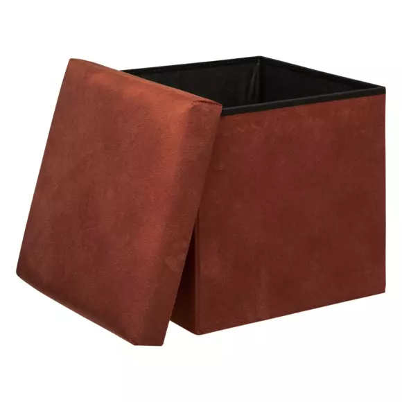 Pouf portaoggetti Lilou Ambre 2