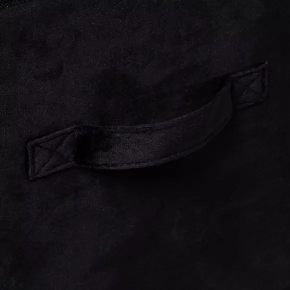 Cesta de almacén terciopelo (31 x 31 cm) Marin Negro 2