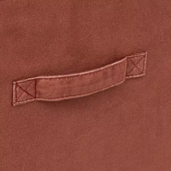 Cesta de almacenaje (31 x 31 cm) Terre de Sienne de terciopelo 2
