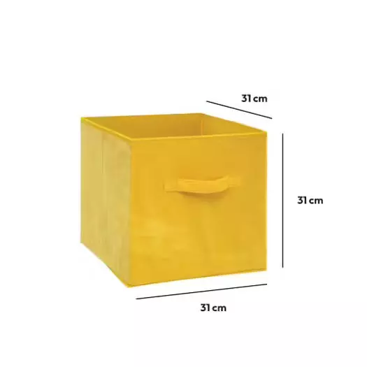 Faltbox Velouria Gelb 2