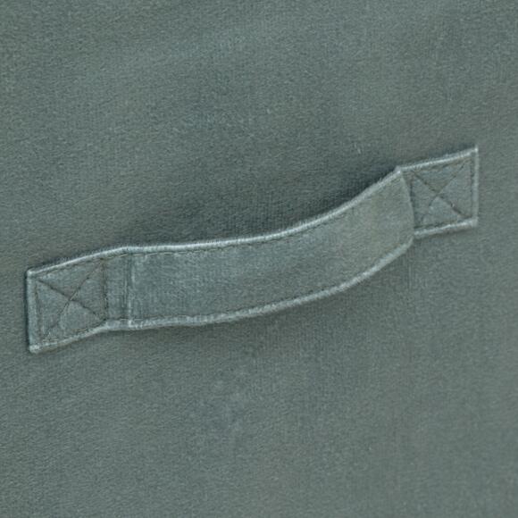 Contenitore (31 x 31 cm) Velluto Kaki 2