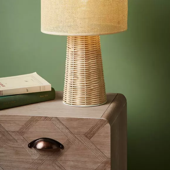 Table de chevet Louisa Marron naturel 2