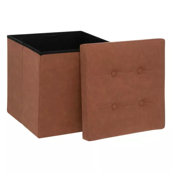 Puf plegable Soren Marrón 3