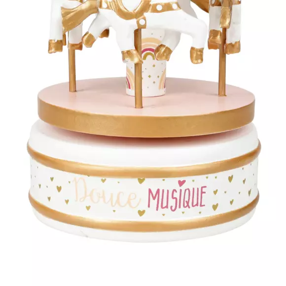 Caja musical Caroussel Rosa 2