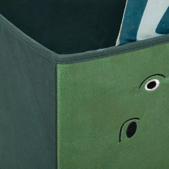 Cesta para ordenar Infantil Dino Verde