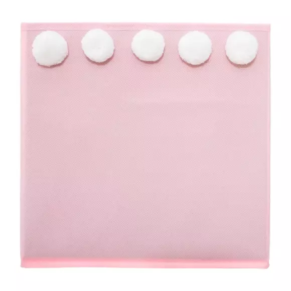 Cesto para ordenar 5 Pompones Rosa 127