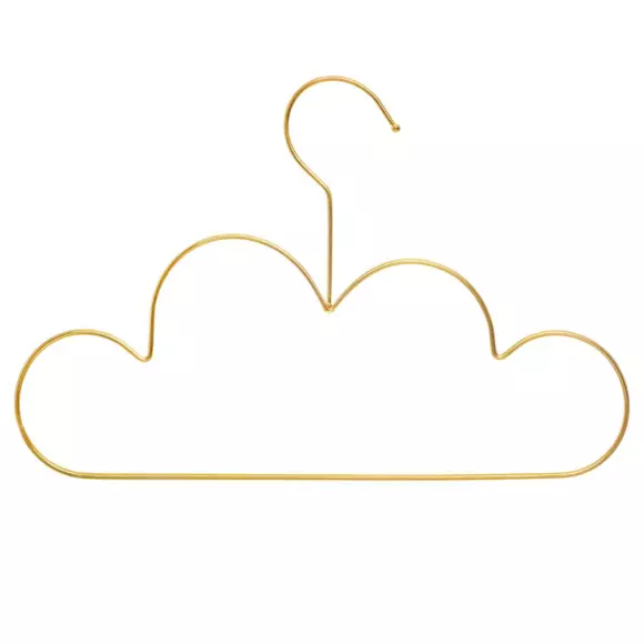 Lote de 3 perchas Cloud Oro 2