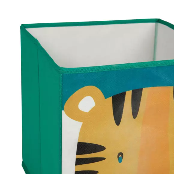 Panier de rangement Tigre Vert 2