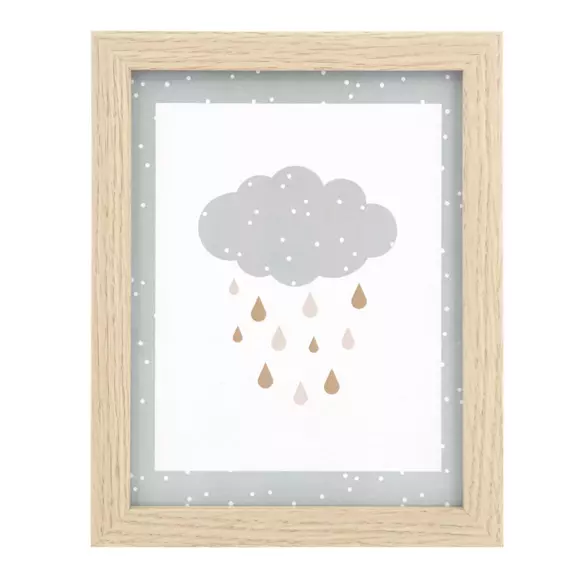 Juego de 3 cuadros Arc en ciel Beige 2