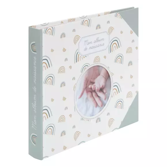 Livre de naissance Arc en ciel Vert 2