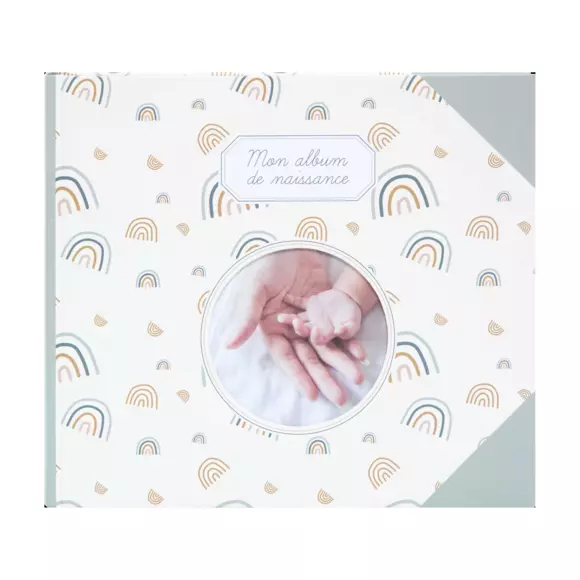 Livre de naissance Arc en ciel Vert 3