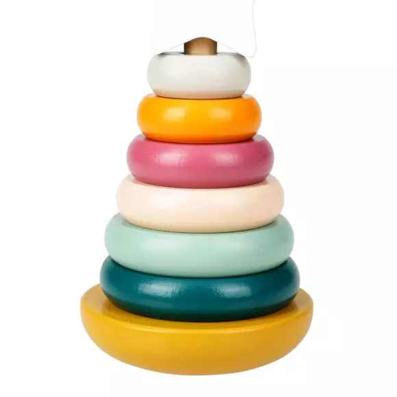Pyramide à empiler bois Stella Multicolore 2